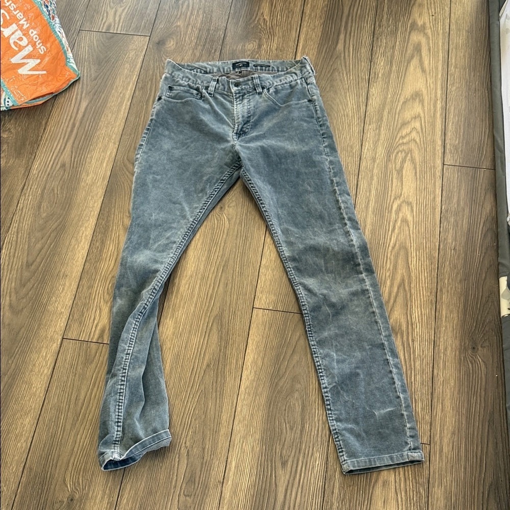 Quiksilver Men's Washed Gray Slim Jeans